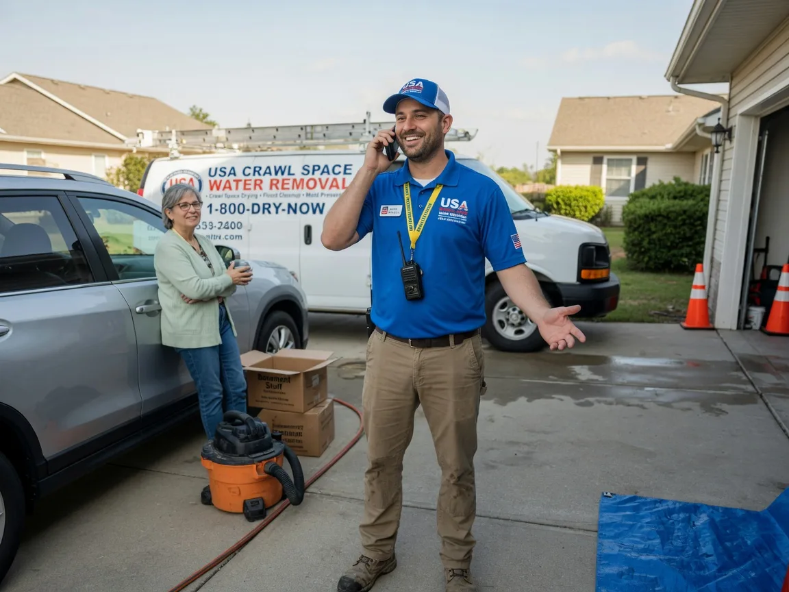 Crawl Space Water Removal Cayuga, IN FAQs